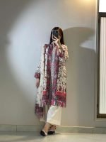 print kurta 3piece - Image 8